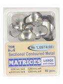 Matrice sekční profilované WITH LEDGE - LARGE - 0.035mm (Hard)