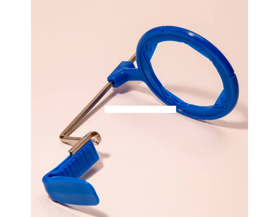 Držák RTG filmů - set PŘEDNÍ CHRUP (MODRÝ)