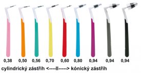 INTERPROX PLUS - mezizubní kartáčky - 6ks/bal - DOPRODEJ