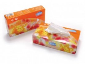 Papírové ubrousky/kapesníky - box 100 ks - MAX 20 ks