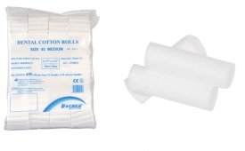 Dentální válečky - 750ks (vel. 1) - užší 0,8x3,8cm